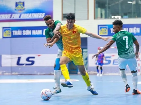 Tuyển futsal Việt Nam thắng Solomon 5-0 ở 2 trận liên tiếp