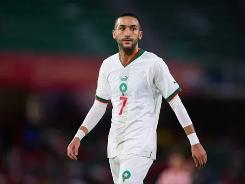 Ziyech dự World Cup sau một năm giải nghệ ở tuyển quốc gia