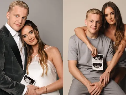 CHÍNH THỨC! Van de Beek thông báo tin mừng