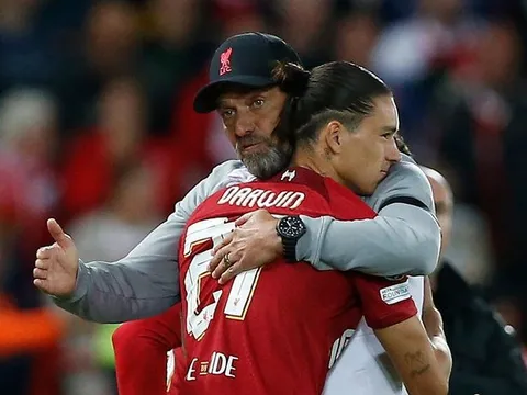 Nunez: "Tôi chẳng hiểu Klopp nói gì"