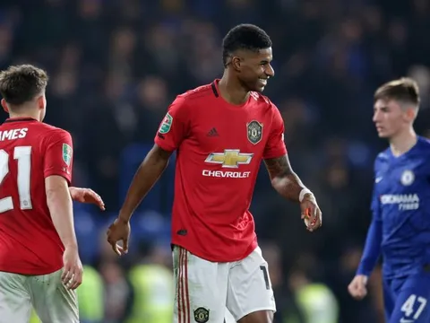 Đến Frank Lampard cũng phát cuồng với siêu phẩm của Marcus Rashford
