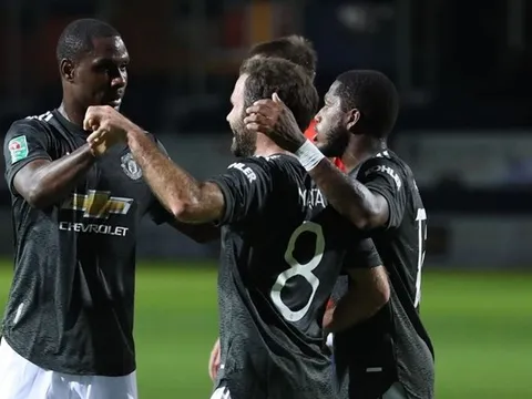 Man Utd đại thắng, Mata và Ighalo báo tin vui cho Solskjaer