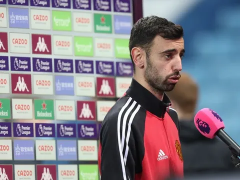 Bruno Fernandes không hiểu điều gì đã xảy ra