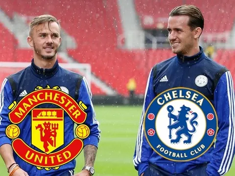 XONG! Leicester xác nhận khả năng bán người cho Man Utd và Chelsea