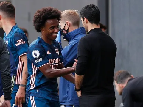 Willian: "Chơi theo chiến thuật của Arteta đôi khi rất bực bội"