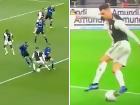 Chơi hay nhất trận, Ronaldo vẫn bị CĐV chỉ trích vì phô diễn kỹ thuật màu mè