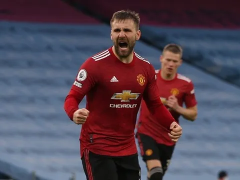 Khích lệ Luke Shaw, Man Utd chơi cực sộp