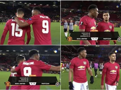 Martial dạy cho Pereira cách chơi bóng ngay trên sân