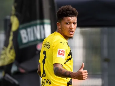 Lộ hình ảnh mới nhất, vụ Sancho tới Man Utd sắp được định đoạt