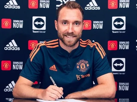 Vì sao M.U chưa công bố số áo cho Eriksen?