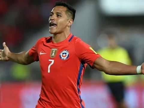 10 cầu thủ có số lần khoác áo đội tuyển Chile nhiều nhất: Alexis Sanchez và "thế hệ vàng"