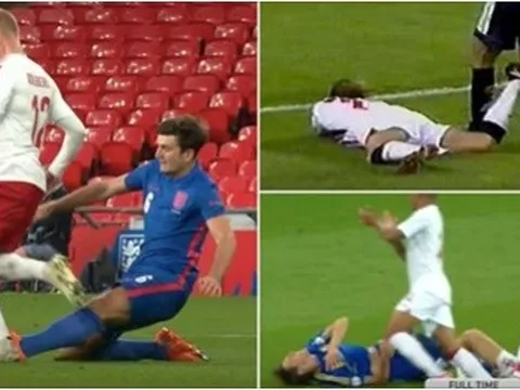 10 màn "đi tắm sớm" kỷ lục tuyển Anh: Beckham - Rooney lập "cú đúp", Maguire vẫn sau 1 cái tên