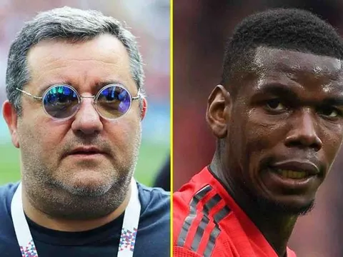 10 ngôi sao giá trị nhất do Raiola đại diện: Pogba chỉ xếp thứ hai