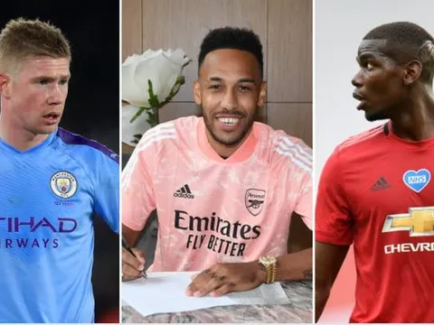 10 ngôi sao hưởng thu nhập cao nhất Premier League 2020/21: Liverpool vắng bóng