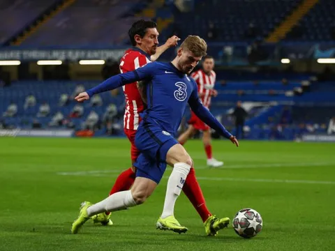 10 thống kê Chelsea 2-0 Atletico Madrid: Bái phục Tuchel; Tất cả đã sai về Werner