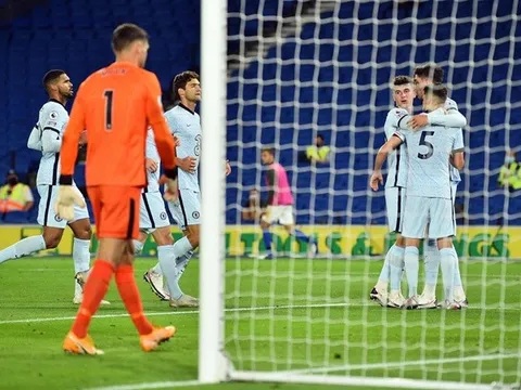 9 thống kê trận Brighton 1-3 Chelsea: The Blues và 'biệt đội 2000'