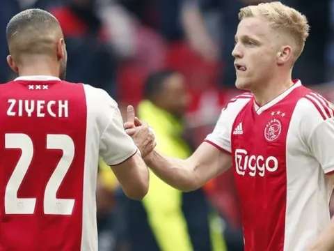 10 thương vụ giúp Ajax kiếm bộn tiền: Van de Beek chỉ xếp thứ 5, Ziyech ở đâu?