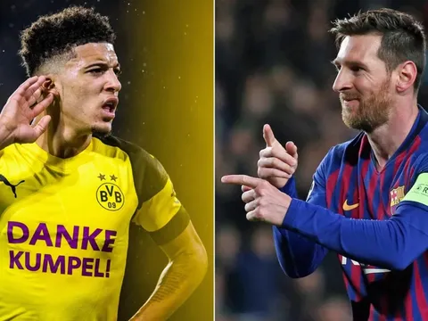 10 tiền đạo cánh phải đắt giá nhất hiện nay: Sancho, Messi xếp sau 1 cái tên
