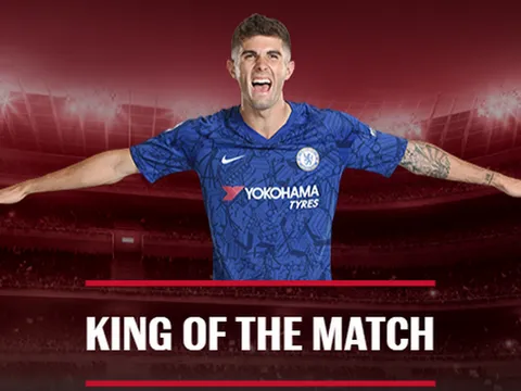 10 'vị vua' vòng 10 Premier League: Áp đảo hoàn toàn, lần đầu cho Pulisic