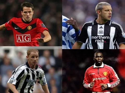 12 cầu thủ từng khoác áo Man Utd và Newcastle: Cựu thần đồng nước Anh góp mặt