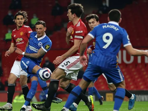 10 thống kê M.U 2-1 Brighton: Đáng nể Quỷ đỏ; Xuất hiện vua kiến tạo!