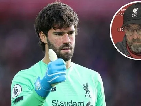 "Trong 85 phút của trận đấu, Alisson chỉ khởi động thôi"