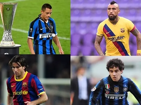 14 cầu thủ từng khoác áo Barca và Inter (Phần 2): Vidal, Sanchez và ai nữa?