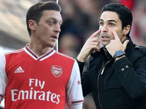 Mesut Ozil gửi thông điệp ngắn gọn đến Mikel Arteta trước trận khai màn NHA