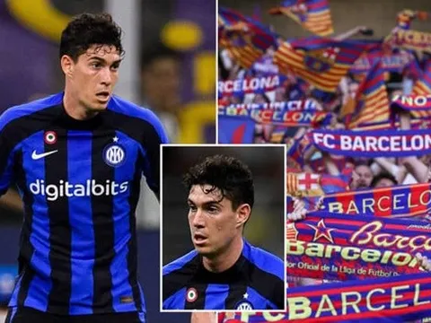 Fan Barca đòi giết Bastoni