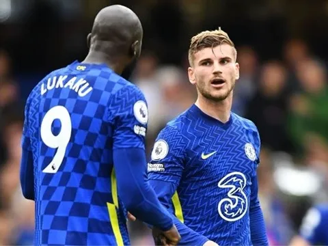 Werner bỏ lại Lukaku trong bóng tối