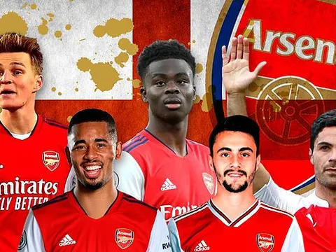 Diện mạo mới hoàn toàn lột xác của Arsenal