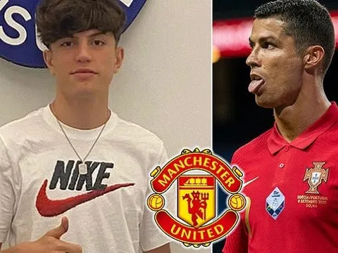 6 điều bạn cần biết về cái tên mê Ronaldo từ nhỏ mà Man Utd sắp có