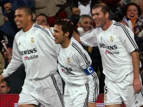 17 năm trước, Real Madrid từng sở hữu đội hình "khủng" ra sao?