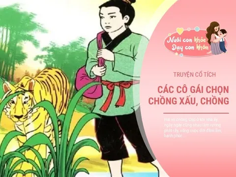 Truyện cổ tích: Chồng xấu, chồng đẹp