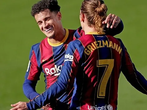 Vì 'cỗ máy hủy diệt', Barca 'tiễn' cả Coutinho và Griezmann lên đường