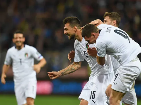 Thắng thuyết phục, Ý dẫn đầu bảng J với 27 điểm tuyệt đối