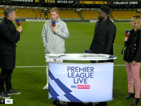 De Bruyne: "Tôi đã mất kiểm soát trên băng ghế dự bị"