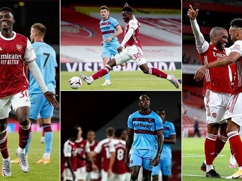 5 cái tên hay nhất của Arsenal trong chiến thắng West Ham
