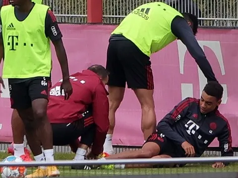 2 sao Bayern va chạm trên sân tập, CLB lo sốt vó