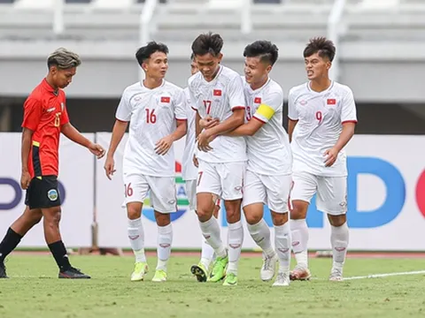 U20 Việt Nam thắng Timor Leste 4-0