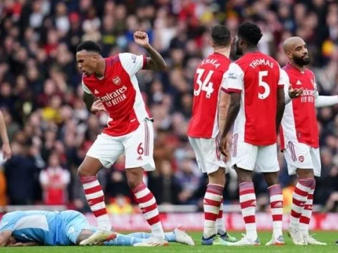 20 đội bóng nhận thẻ đỏ nhiều nhất Premier League: Arsenal là số 1