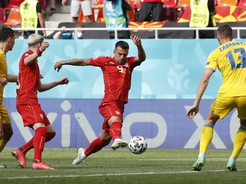 Quá nghẹt thở, trận Ukraine - Bắc Macedonia định đoạt trong 5 phút