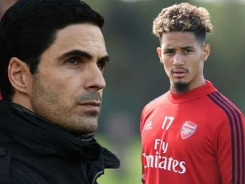 Arteta tiết lộ cuộc đối thoại riêng với Saliba