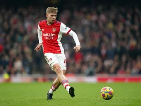 "Chúng tôi đã thấy Smith Rowe ghi bàn từ vị trí đó vài lần"