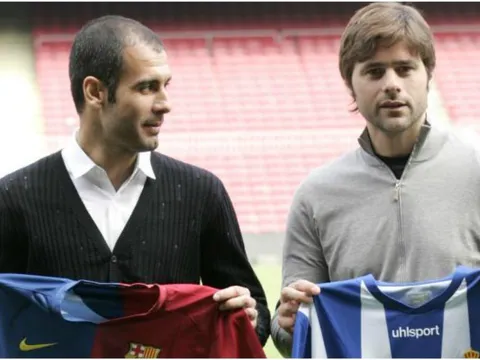 27 năm làm địch thủ, Pochettino lần đầu đứng ngang hàng Pep Guardiola