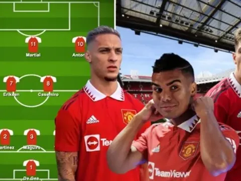 3 cách xếp đội hình M.U với dàn tân binh 231 triệu bảng