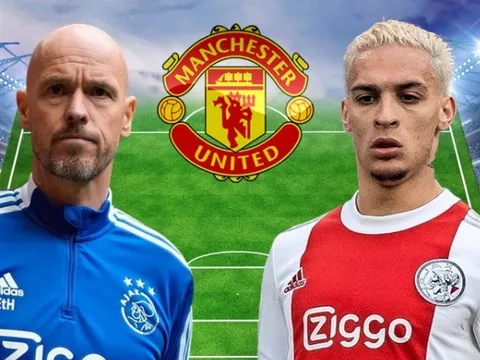 3 cách xếp vị trí cho Antony tại Man Utd