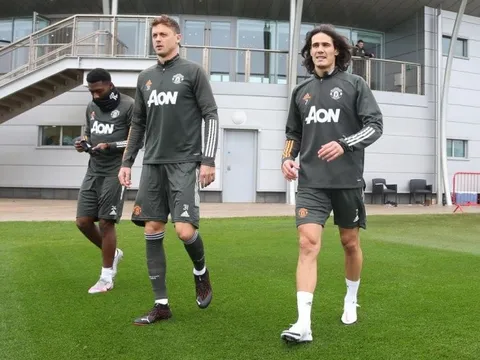 3 điều quan trọng rút ra sau buổi tập đầu tiên của Cavani với Man Utd