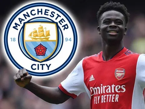 3 lý do Bukayo Saka không nên gia nhập Man City