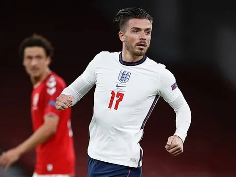 Jack Grealish nghẹn ngào trong lần đầu khoác áo tuyển Anh